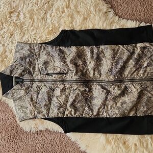 Smartwool Smartloft Full Zip Vest Insulated Merino Wool Camo/Black Size M
